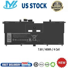 ✅NNF1C Battery For Dell XPS 13 2 in 1 9365 XPS 13 9365 2-in-1 2017 XPS 13 46WH picture