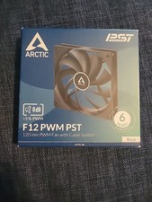 ARCTIC F12 PWM PST (Black) 120 mm PWM PST Case Fan quiet motor Computer B-Stock picture