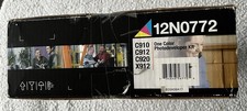 NEW  LEXMARK 12N0772 CYAN,YELLOW,MAGENTA C910,C912,C920,X912 PHOTODEVELOPER KIT picture