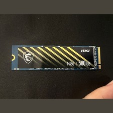 MSI Spatium M450 500GB NVMe M.2 2280 PCIe 4.0 Gen4 x4 Internal SSD Solid State picture