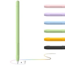 YINVA Apple Pencil Grip with Holder and Protective Nib Cover for iPad Pencil ... picture