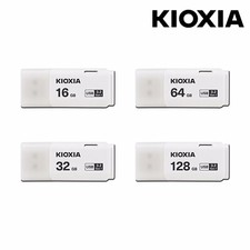 Kioxia TransMemory U202 16GB/32GB/64GB/128GB USB Flash Drive 2.0 White -UK picture