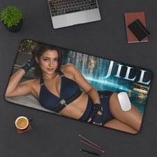 Jill Valentine Mouse Pad, XXL Gaming Desk Mat, PC Pad, Gamer Gift picture