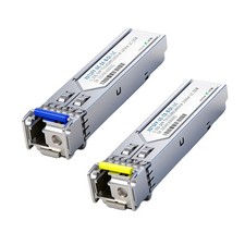 A Pair 1.25G SFP Bidi Transceiver, 160km 1490nm/1550nm 1000Base-BIDI for Cisco picture