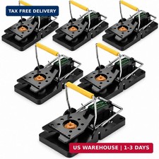 6 Pack Mouse Traps Indoor for Home, Reusable Snap Traps for Mice, Easy to Set, N picture