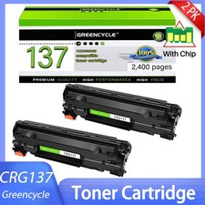 2PK Canon 137 Black Toner Cartridge CRG137 MF236n MF244dw MF249dw 9435B001AA picture