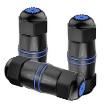 Waterproof RJ45 Coupler IP68 Short Profile, Cat6/Cat5E/Cat5 Waterproof Ethern... picture