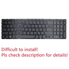 Original US Black Backlit Keyboard for HP PN: 809032-001 Backlight picture