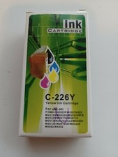 Canon Black Ink Cartridge C-226 C-226BK C-226Y C-226C (2) Black Cyan Yellow Lot picture