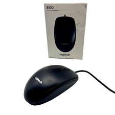 B100 Corded Mouse, Wired USB Mouse for Computers and Laptops, Right or Left Hand picture