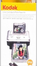 Kodak PH-40 Color Cartridge & Photo Paper Kit 40 4x6 New picture