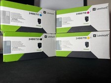 Lexmark 24B6717 24B6718 24B6719 24B6720 XC4140 XC4150 High Yield Toner Cartridge picture