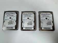 Lot of 3 Samsung Seagate 500GB 2.5