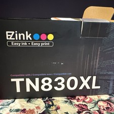 EZINK TN830XL Compatible Toner Cartridge 2 Pack Black for Brother picture