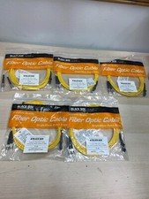 Lot of 5x Black Box EFP310-005M-STMT Ceramic Tip Fiber Optic Cables picture