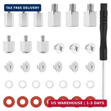 30PCS M.2 SSD Mounting Screws Kit, NVMe Screw Standoff Set with Insulating Gaske picture