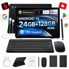 10.1 inch Tablet 24+128GB 1TB TF WIFI-6 Widevine L1 Youtube,2026  New Android 15 picture