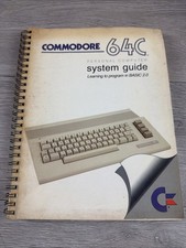 Commodore 64C System Guide Learning to Program in BASIC 2.0 - Used/Handled picture
