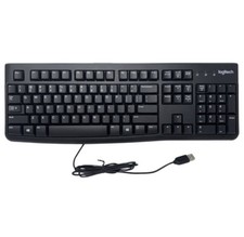 Lot (6) Logitech - K120 Full-size Wired Membrane Keyboard for PC All EXCELLENT picture