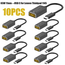 10X 65W Laptop Charger Converter USB Type C Power Charging Cable Adapter 1145 picture