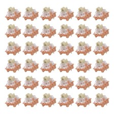 36pcs Light Brown Keyboard Switch 3-Pin 70gf Linear Keyboard Switch Replacement picture