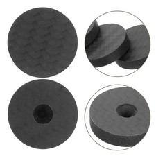 4 Pcs Carbon Fiber Speaker Feet Audio Equipment Floor Protector for Speakers picture