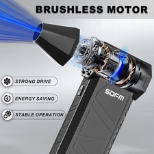 For Keyboard Computer Home Outdoor Car Electric Air Duster Blower Dust Clean Kit picture