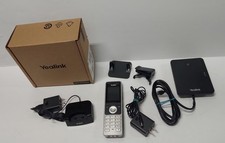 Yealink W76P Cordless DECT W56H Handset IP Phone W70B Base Excellent w-new cords picture