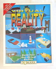 Vtg Domark Virtual Reality Studio Software New Old Stock Sealed IBM PC picture