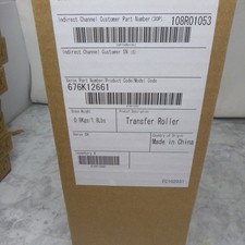 Genuine Xerox 7500/7800GX Transfer Roller 108R01053, 108R1053, 676K12661 New OEM picture