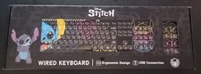 Disney Stitch Wired Keyboard Brand New By Culturefly Adorable Stitch picture