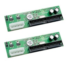 2X PATA IDE to Serial ATA SATA Adapter Converter Card for 3.5/2.5 HDD 7+15 Pin picture