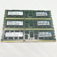 Lot Of 3 - Elpida EBJ81RF4BCFD-DJ-F 8GB 2Rx4 PC3-10600R-9-10-E2  picture