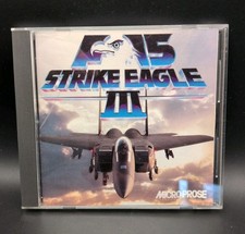 MicroProse F-15 Strike Eagle III (PC 1992) CD w/ Jewel Case picture
