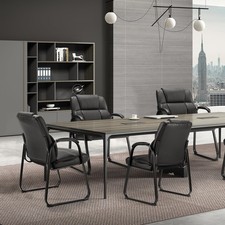 Waiting Room Chairs Set of 4 Office Guest Reception Sweetcrispy picture