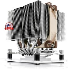 Enfriador de CPU Premium con ventilador de 92 mm para escritorio Marrón US NUEVO picture