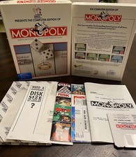 Monopoly IBM PC TANDY 1000 3.5