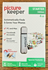 NEW Picture Keeper Starter Edition 4 GB USB Flash Drive — Automatic Backup picture