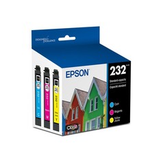 Epson 232 Claria Ink Standard Capacity Color Combo Capacity, Multi picture