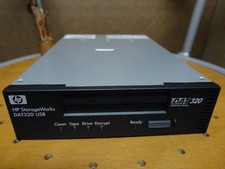 HP HPe DAT320 USB Internal Tape Drive AJ825-63002 496504-001  AJ825A Black Bezel picture