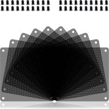 140mm Fan Dust Filter PC, 10Pack PVC Computer Dust Filter Mesh Dustproof Case Co picture