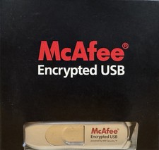 McAfee Encrypted USB-NBIO-4GBF Zero FtPrint NBIO USB FIPS 4GB NEW picture