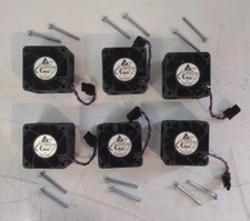 6pk Hi Speed Fan Delta 12V .24A 1.92W Ball Bearing 3wire Plug FFB0412VHN 9500RPM picture