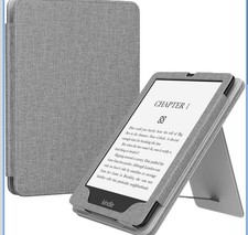 Denim Gray Kindle Cover 2024 2022 2019 2016 Slim Lightweight Protective Case picture