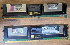 52G 13x4 DDR2  KINGSTON PC2-5300F KVR667D2D4F5/4G 4GB 2RX4 FB-DIMM SERVER RAM picture