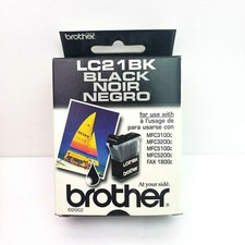 Brother Black LC21BK Printer Ink Cartridge Exp 04/2005 picture