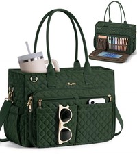 Bagstellar Teacher Tote Bag for Women, 15.6