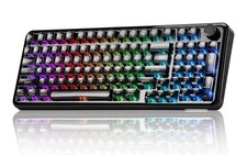 YUNZII X98 QMK/VIA Wireless Mechanical Gaming Keyboard with Knob,Tri-Mode BT5. 1 picture