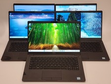 Lot of 5 Dell Latitude 7400 i5-8265U 1.6Ghz 8GB RAM 256GB SSD Win 11 Pro *READ* picture