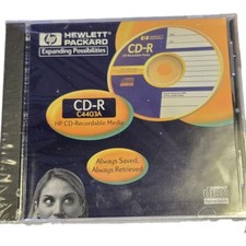Lot 6 Hewlett Packard CD-Recordable Media 650MB/74min New In Jewel Case C4403A picture